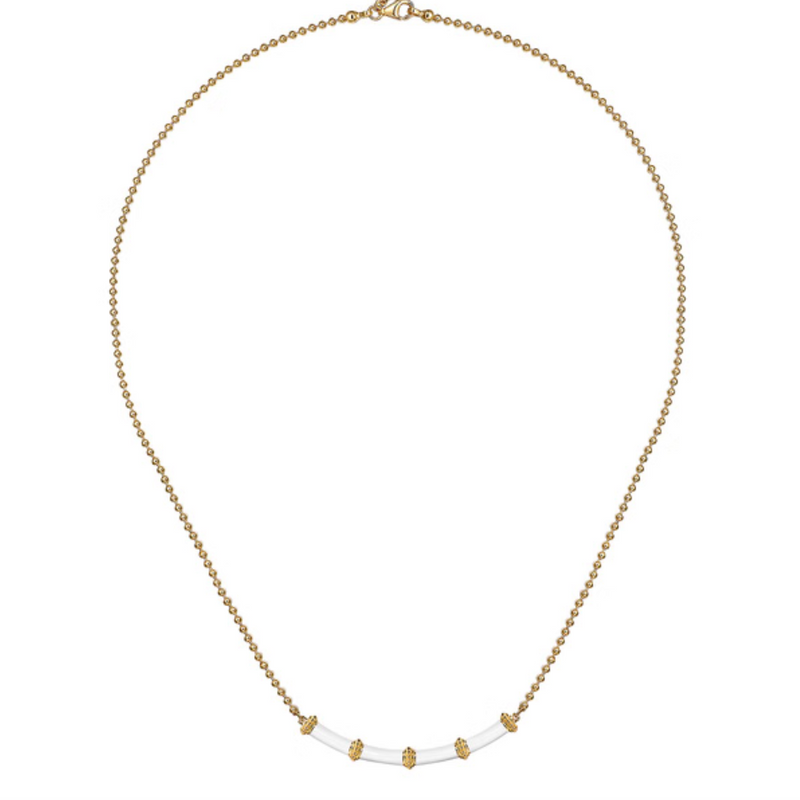 The Bamboo Node Smile (Fuchsia & Yellow Gold Edition)
