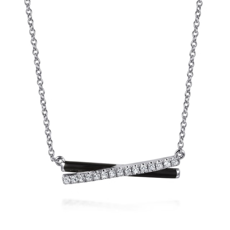The Crossroads Bar (Chrome Red & Pave Moissanite Edition)