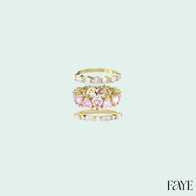 Eternal Trio Ring Set (Gold)