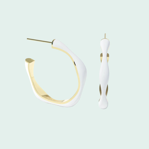 Sugar Override Hoop Earrings (Gold)