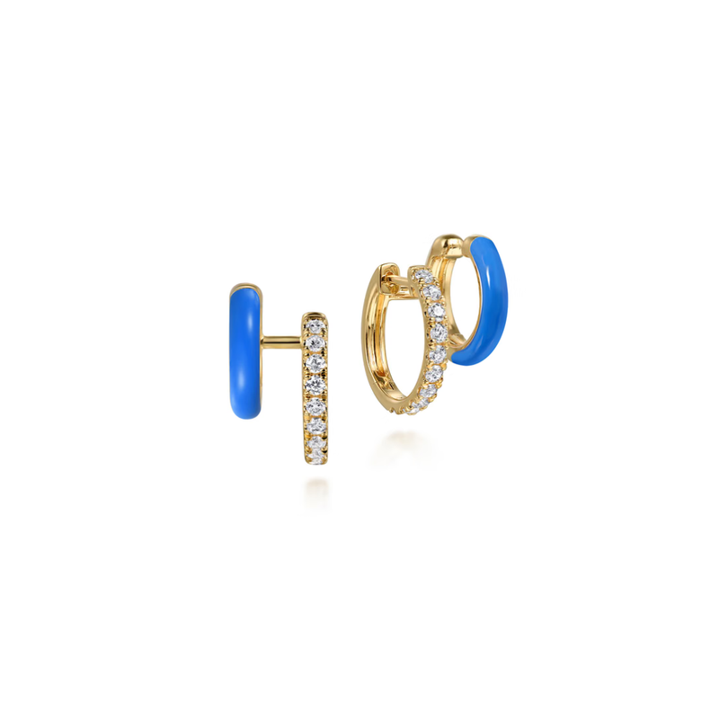 The Duet Huggies (Chrome Red & Yellow Gold Edition)