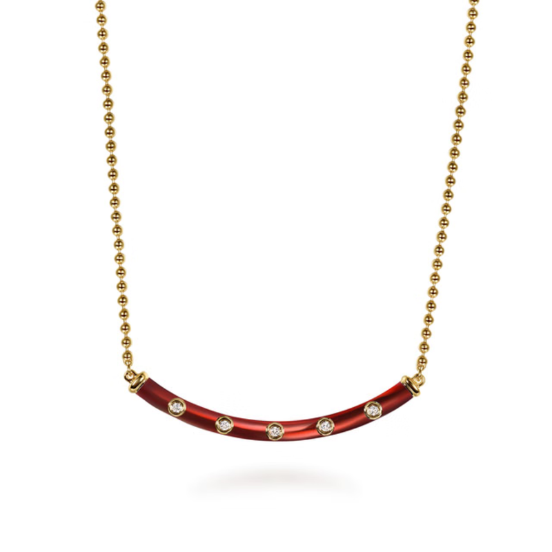 The Capri Smile (Chrome Red & Yellow Gold Edition)