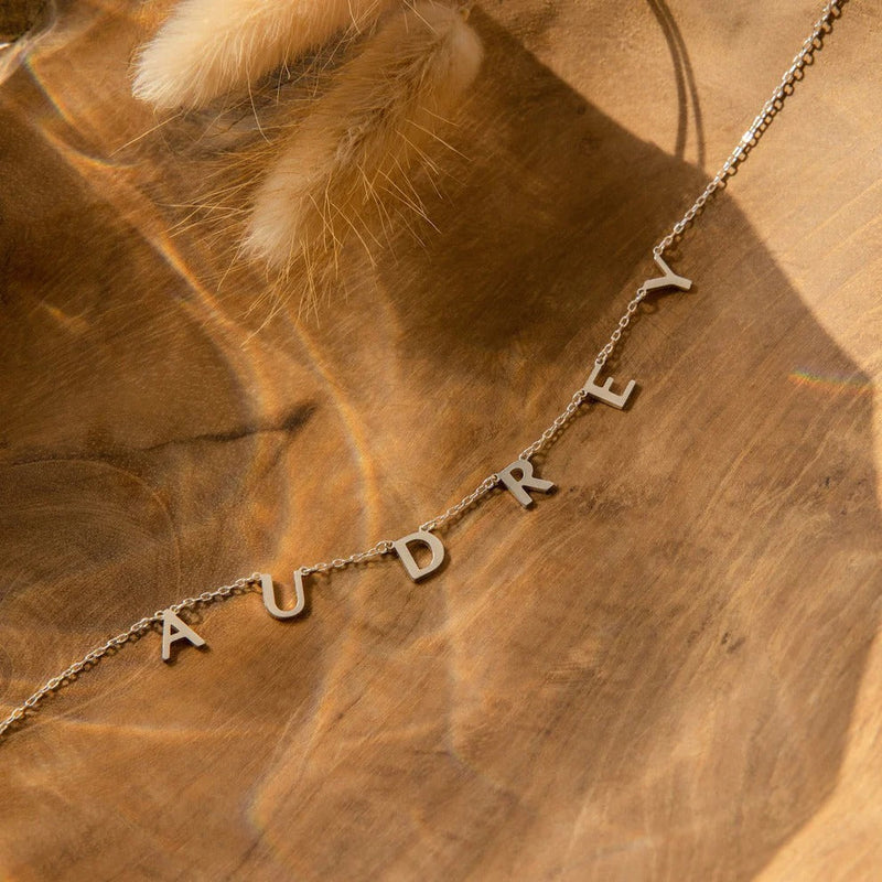 Dainty Personalized Letter Necklace