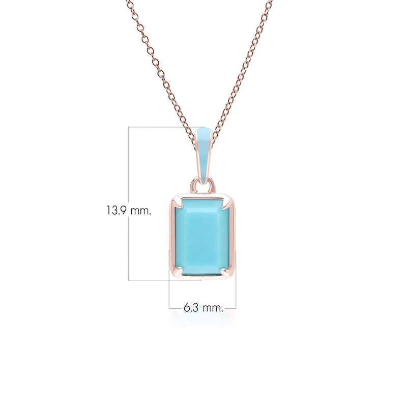 Chroma Baguette Pendant (Sky Edition)