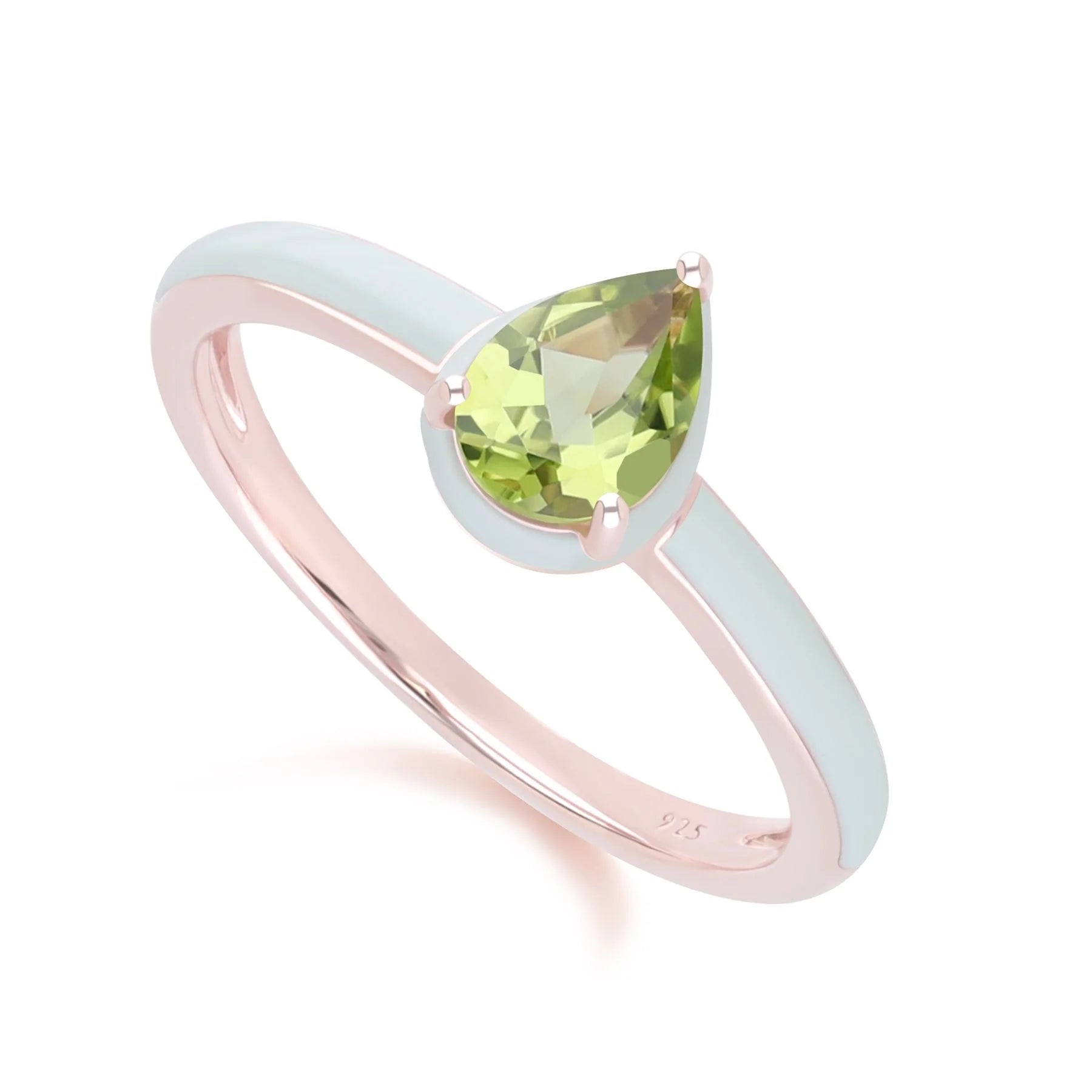 Chroma Aura Pear Ring (Mint Edition)