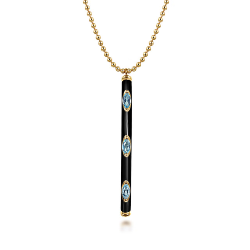 The Triple Eye Flute (Aquamarine & Black Edition)