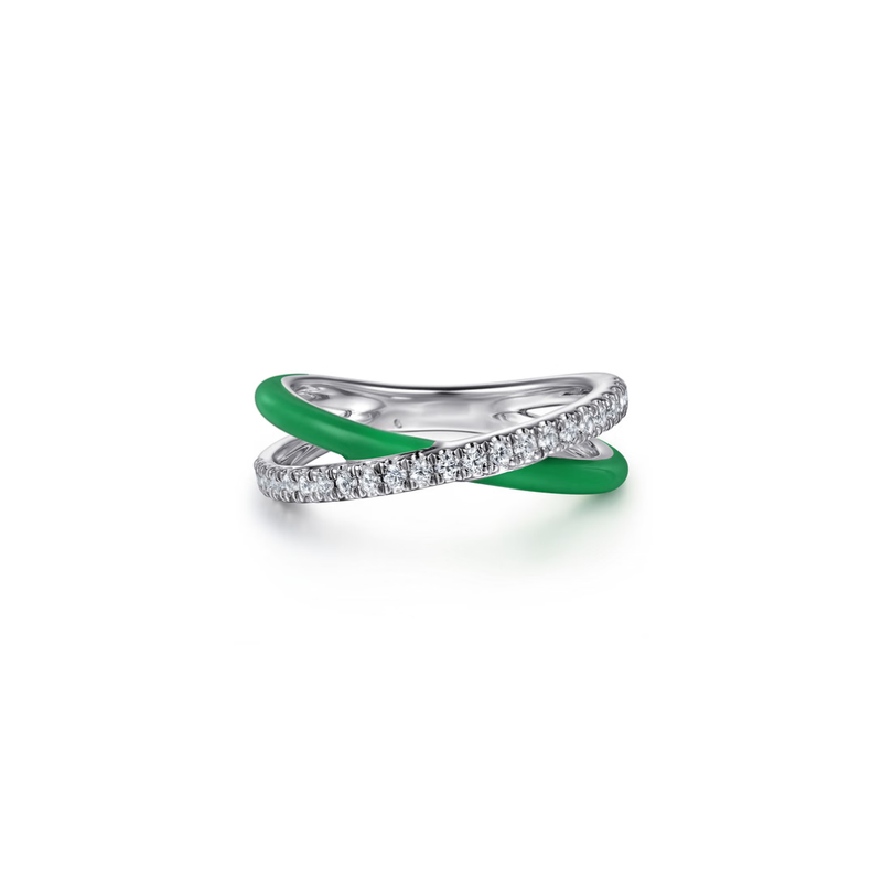 The Crossroads Ring (White & Rhodium Edition)