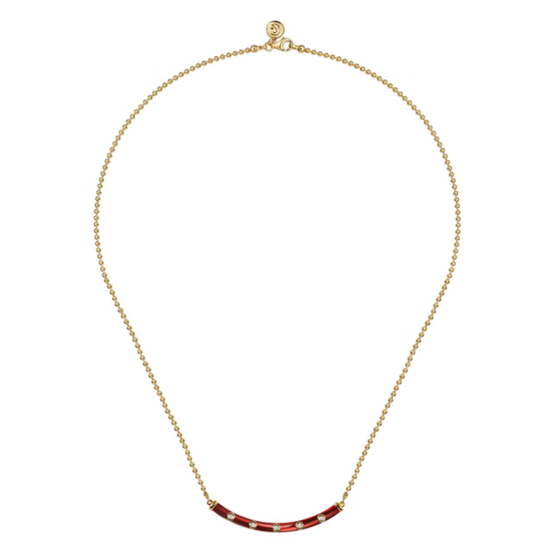 The Capri Smile (Chrome Red & Yellow Gold Edition)