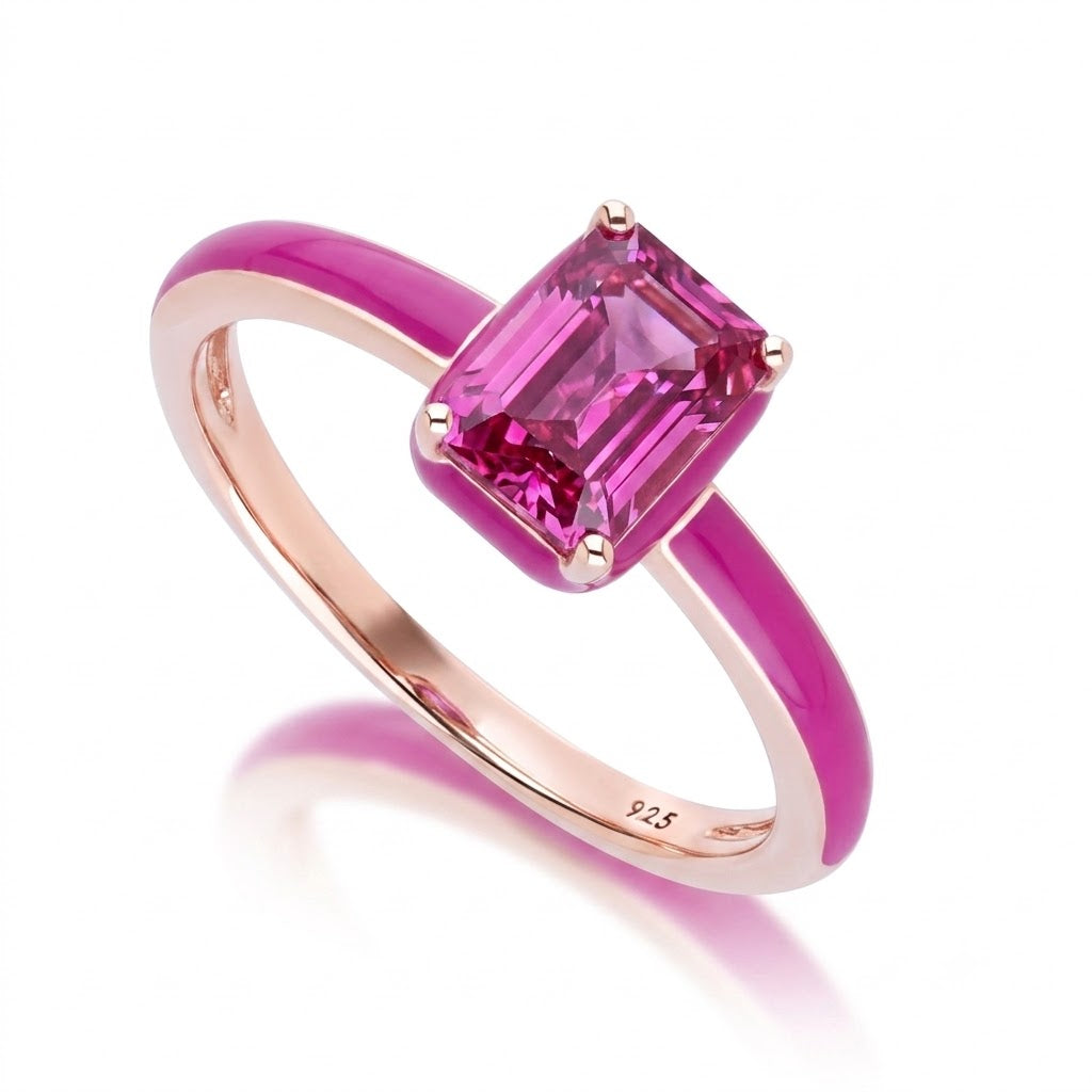 Chroma Aura Pear Ring (Mint Edition)