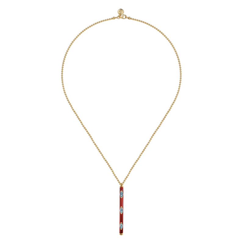 The Triple Eye Flute (Aquamarine & Chrome Red Edition)