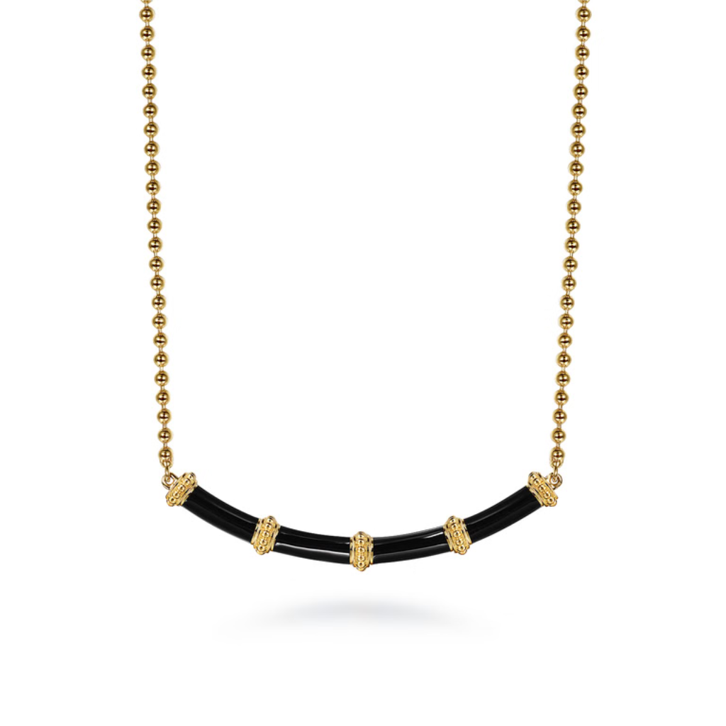 The Bamboo Node Smile (Fuchsia & Yellow Gold Edition)