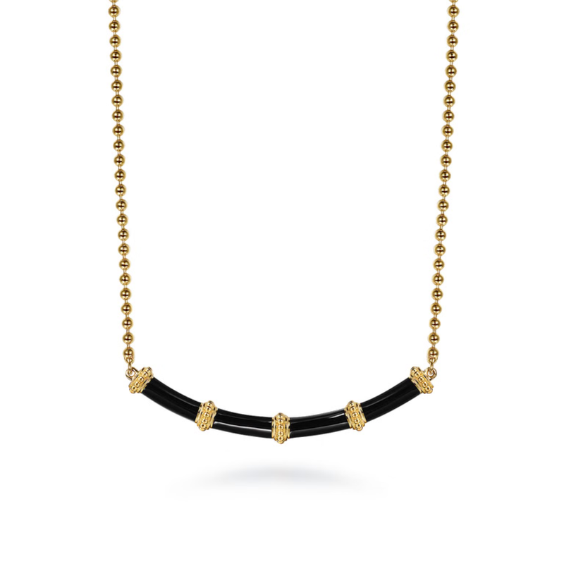 The Bamboo Node Bar (Black & Yellow Gold Edition)