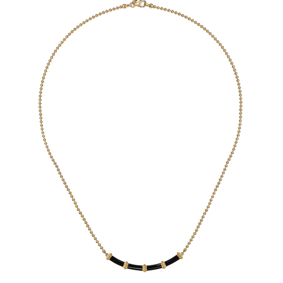 The Bamboo Node Smile (Fuchsia & Yellow Gold Edition)