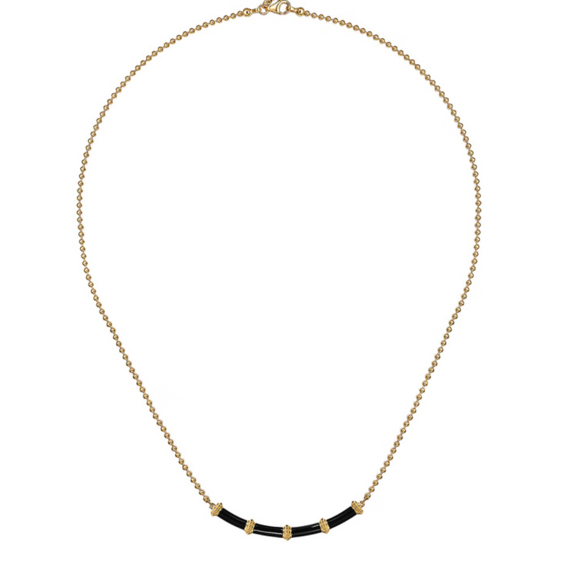 The Bamboo Node Bar (Black & Yellow Gold Edition)