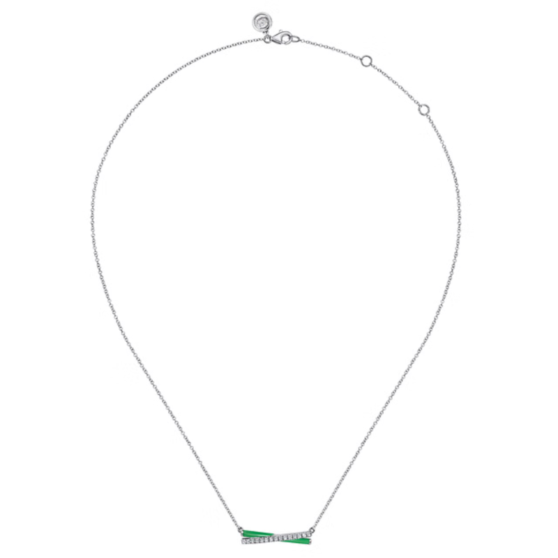 The Crossroads Bar (Chrome Red & Pave Moissanite Edition)