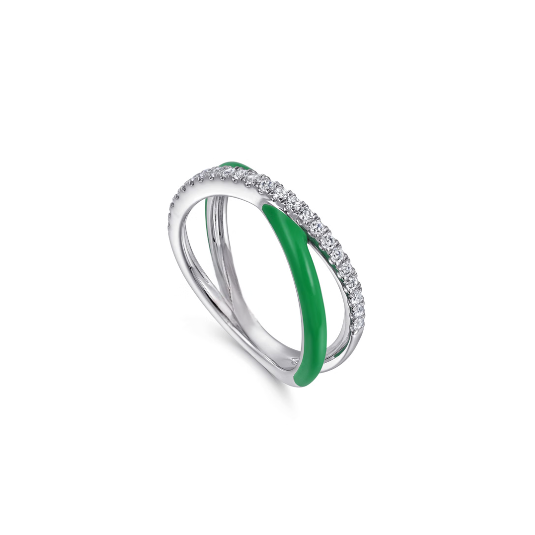 The Crossroads Ring (Chrome Red & Rhodium Edition)