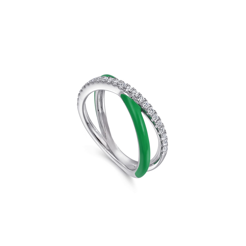 The Crossroads Ring (Chrome Red & Rhodium Edition)