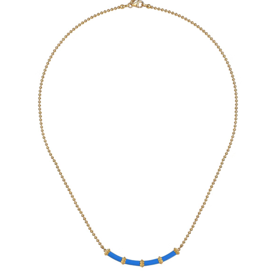 The Bamboo Node Smile (Fuchsia & Yellow Gold Edition)