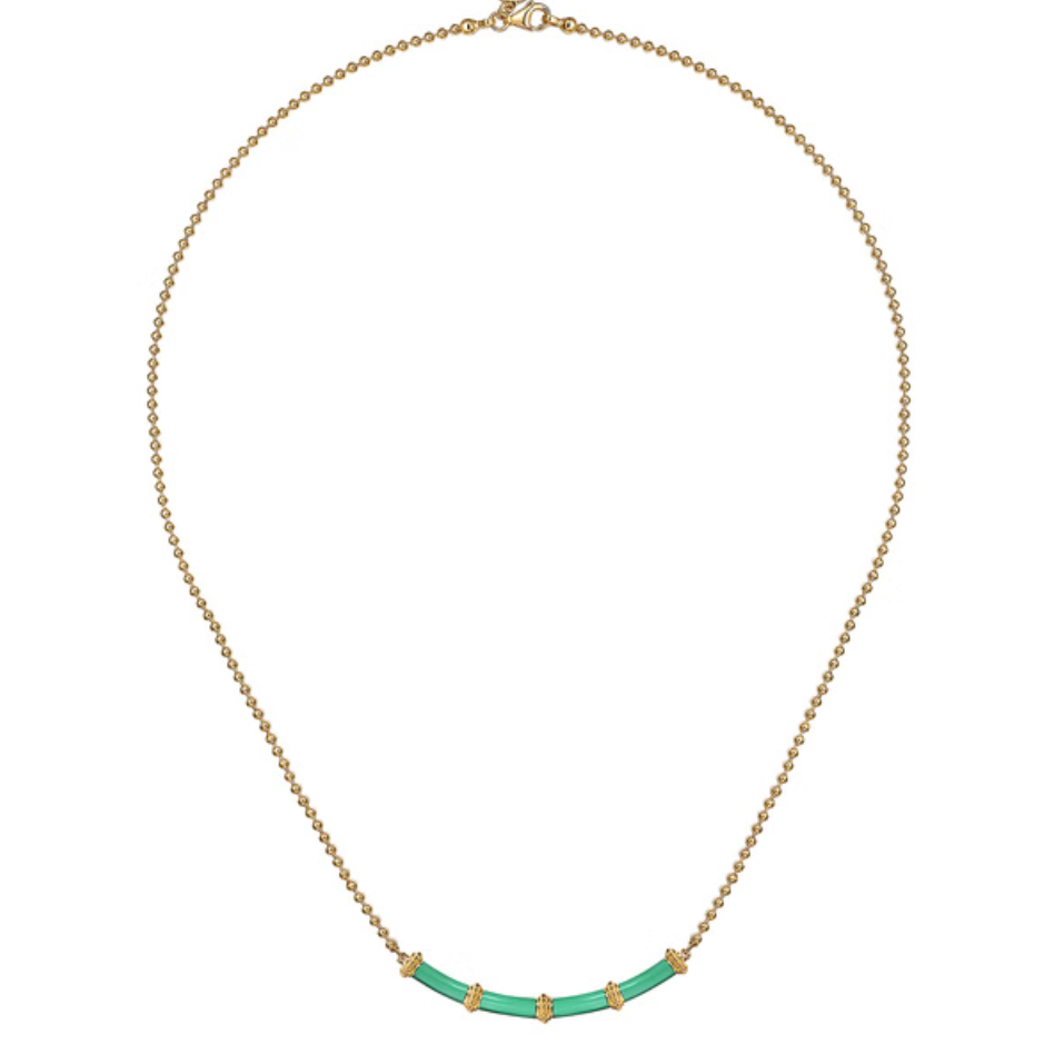 The Bamboo Node Smile (Fuchsia & Yellow Gold Edition)