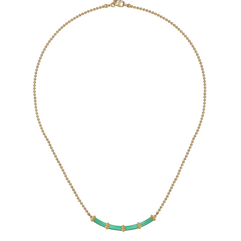 The Bamboo Node Smile (Fuchsia & Yellow Gold Edition)