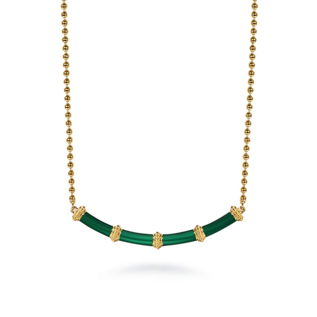 The Bamboo Node Smile (Fuchsia & Yellow Gold Edition)