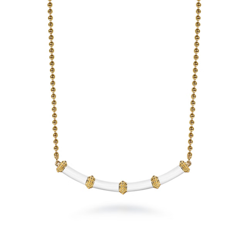 The Bamboo Node Smile (Fuchsia & Yellow Gold Edition)