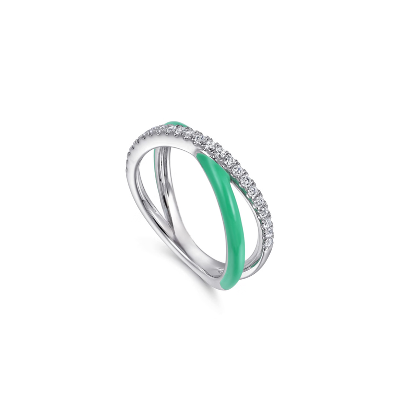 The Crossroads Ring (Chrome Red & Rhodium Edition)