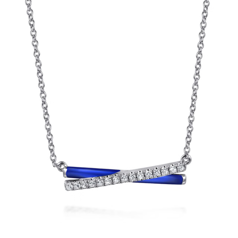 The Crossroads Bar (Chrome Red & Pave Moissanite Edition)