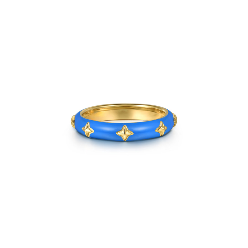 The Guiding Star Band (Sky Blue & Yellow Gold Edition)