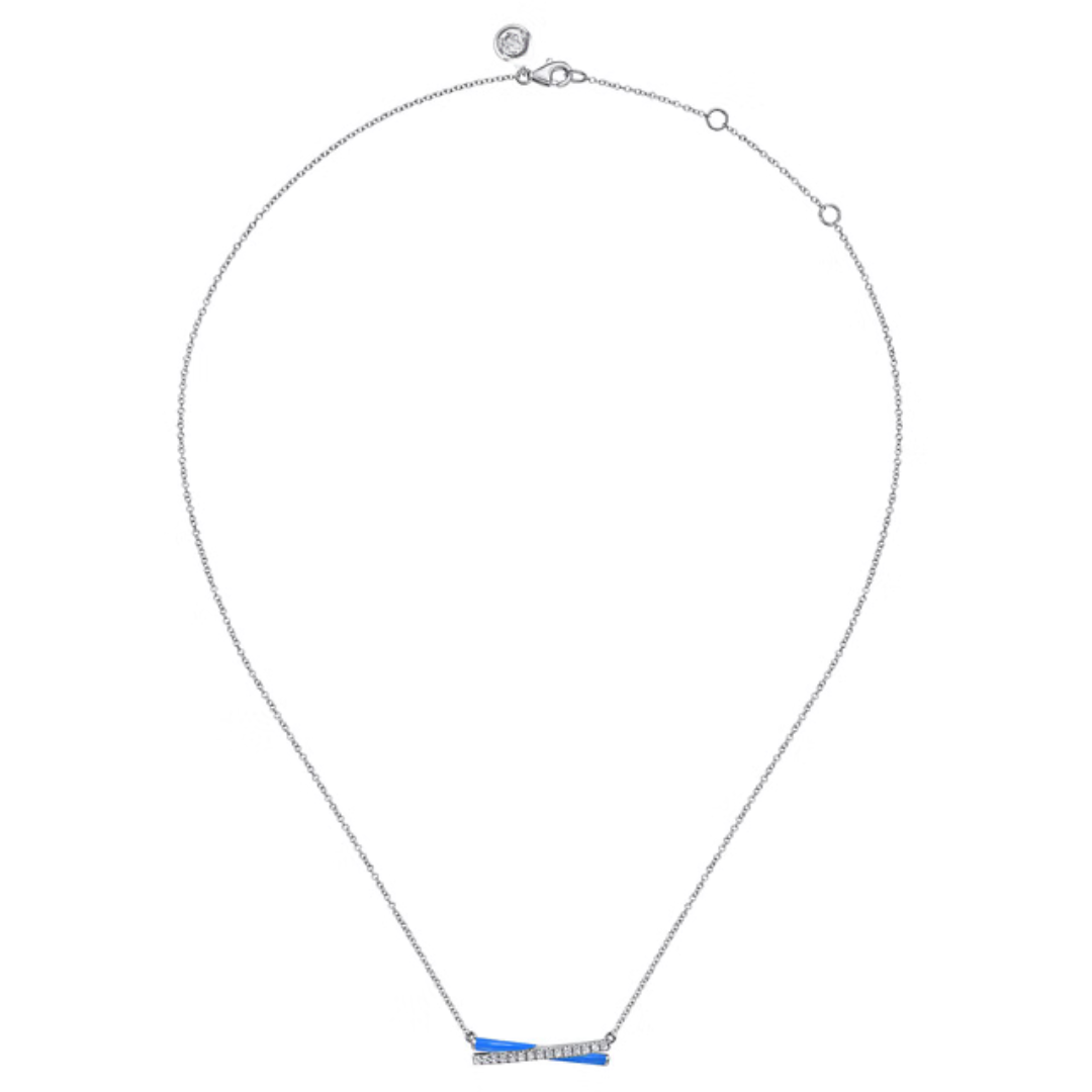The Crossroads Bar (Chrome Red & Pave Moissanite Edition)