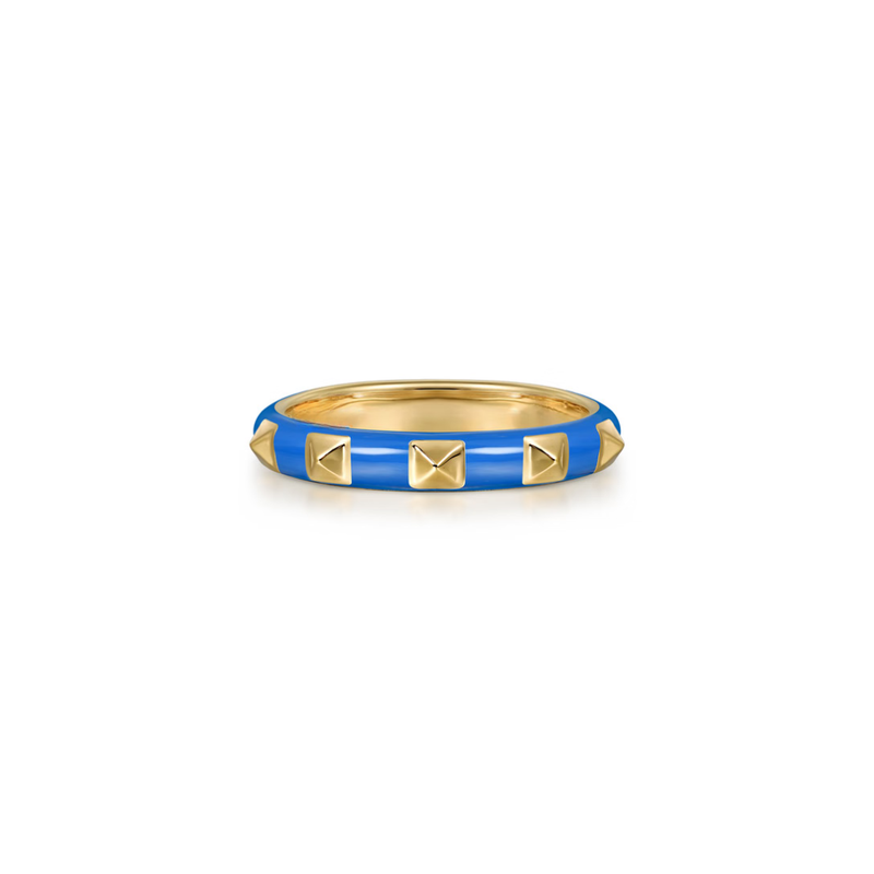 The Pyramid Edge Band (Black & Yellow Gold Edition)