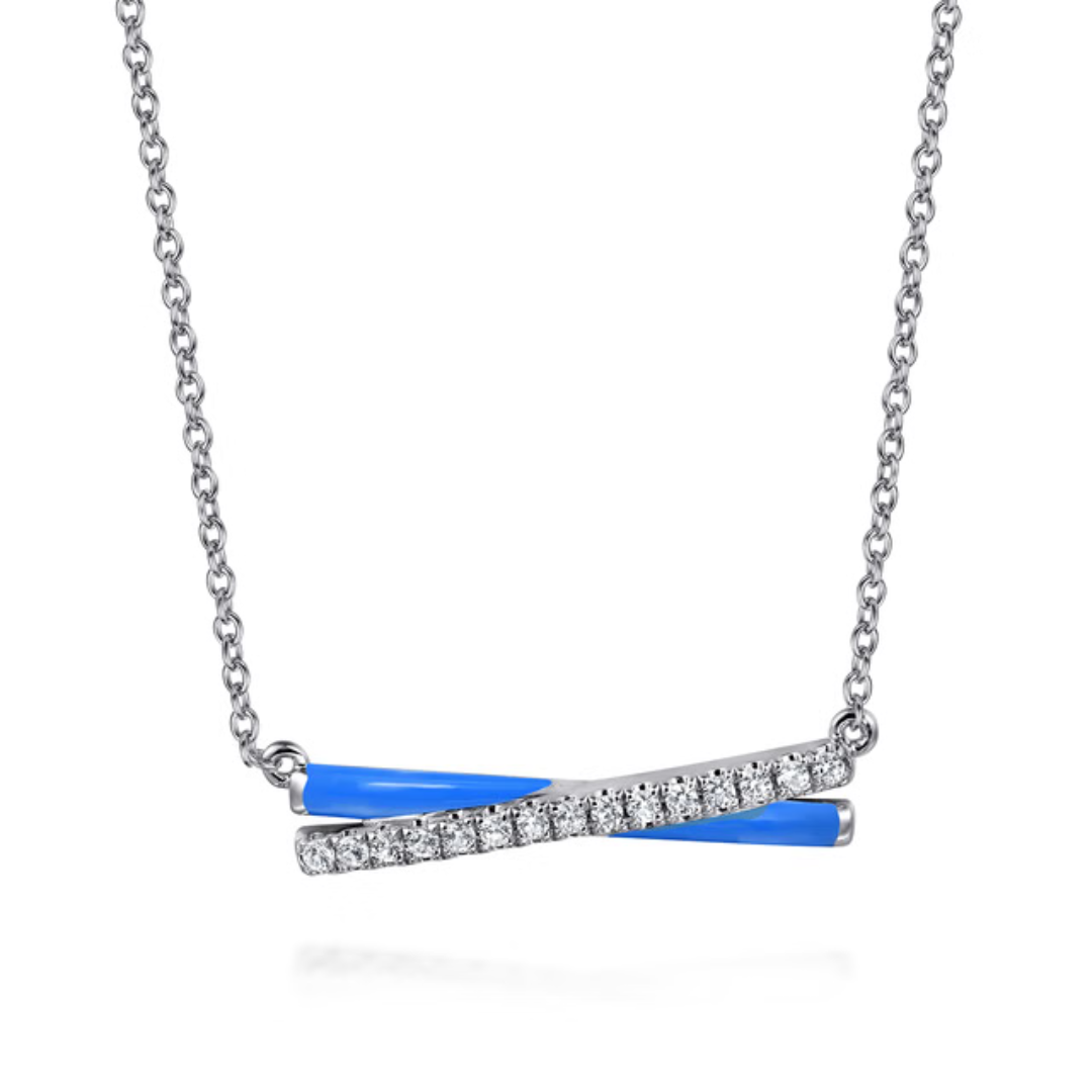The Crossroads Bar (Chrome Red & Pave Moissanite Edition)