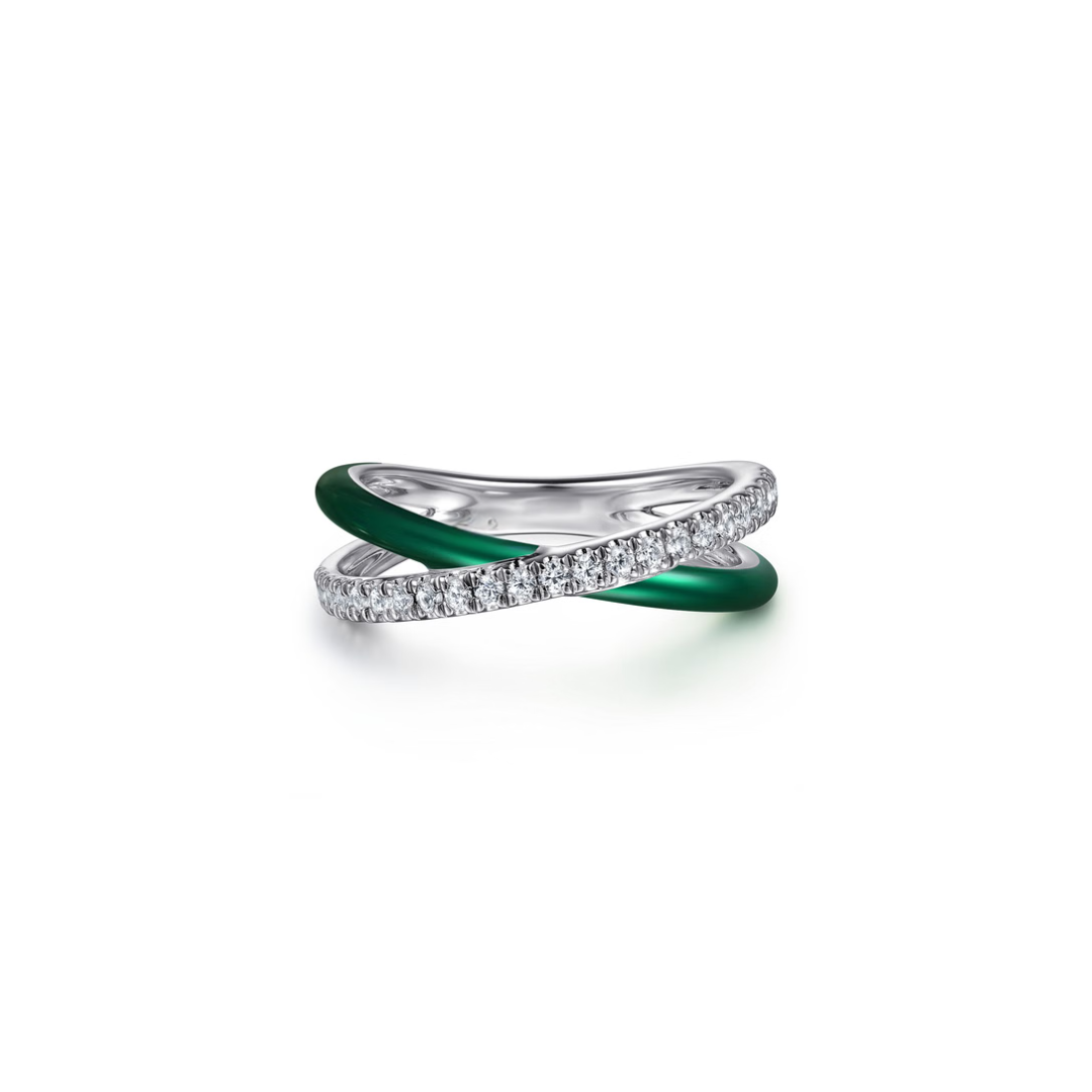 The Crossroads Ring (Chrome Red & Rhodium Edition)