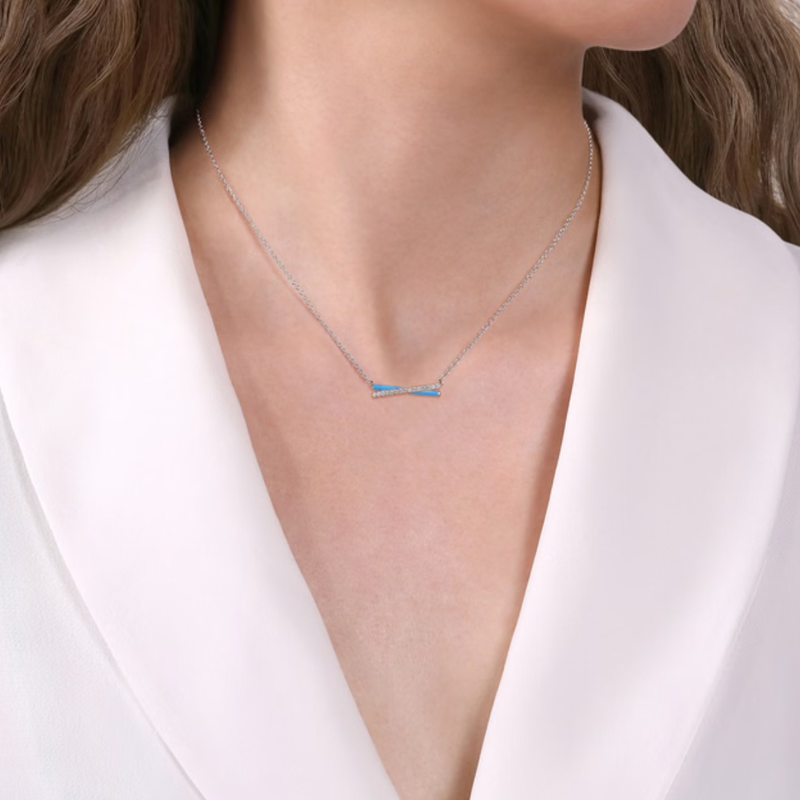 The Crossroads Bar (Chrome Red & Pave Moissanite Edition)