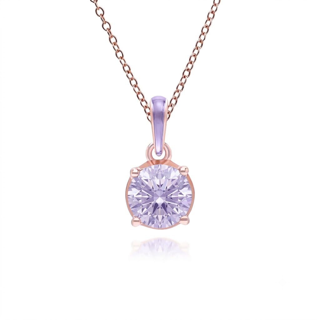 Lumina Oval-Cut Enamel Pendant Necklace (Mint Green & Silver Edition)