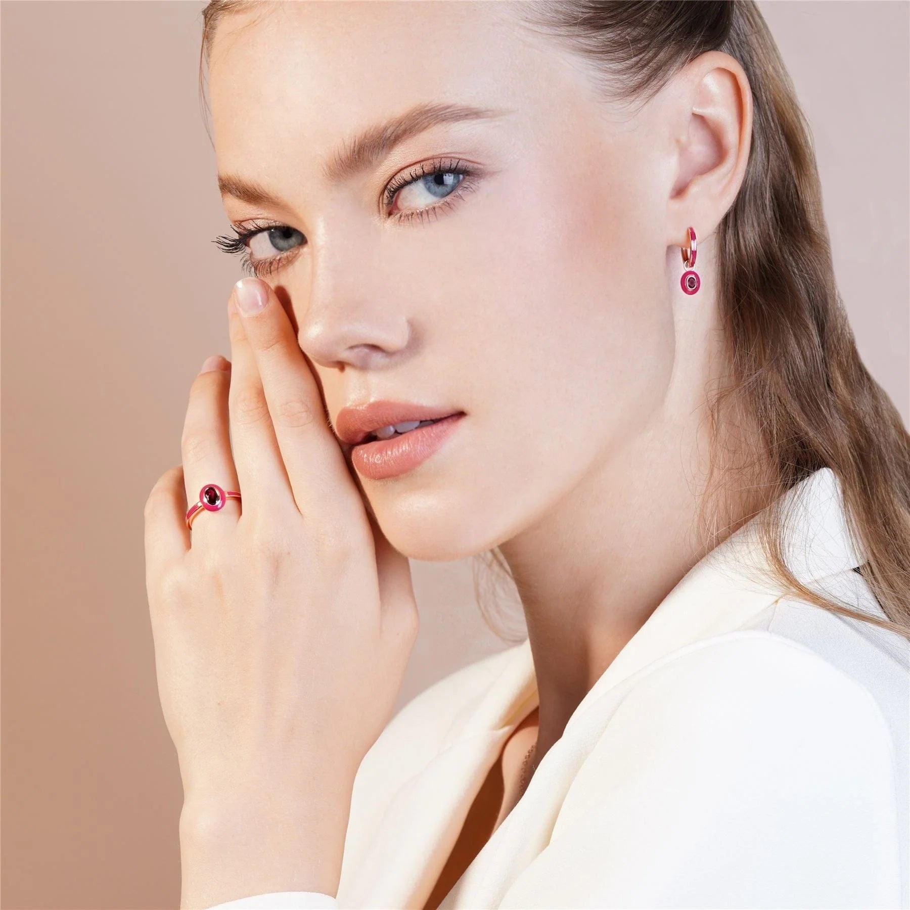 Aura Oval Ring (Sky Blue Edition)
