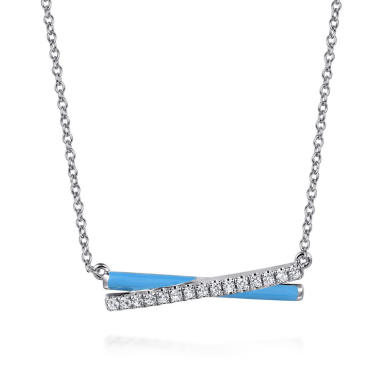 The Crossroads Bar (Chrome Red & Pave Moissanite Edition)