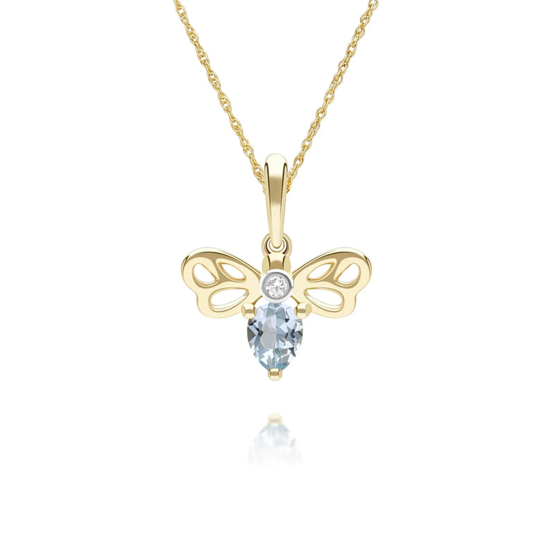 Lumina Butterfly Pendant (Sky Edition)