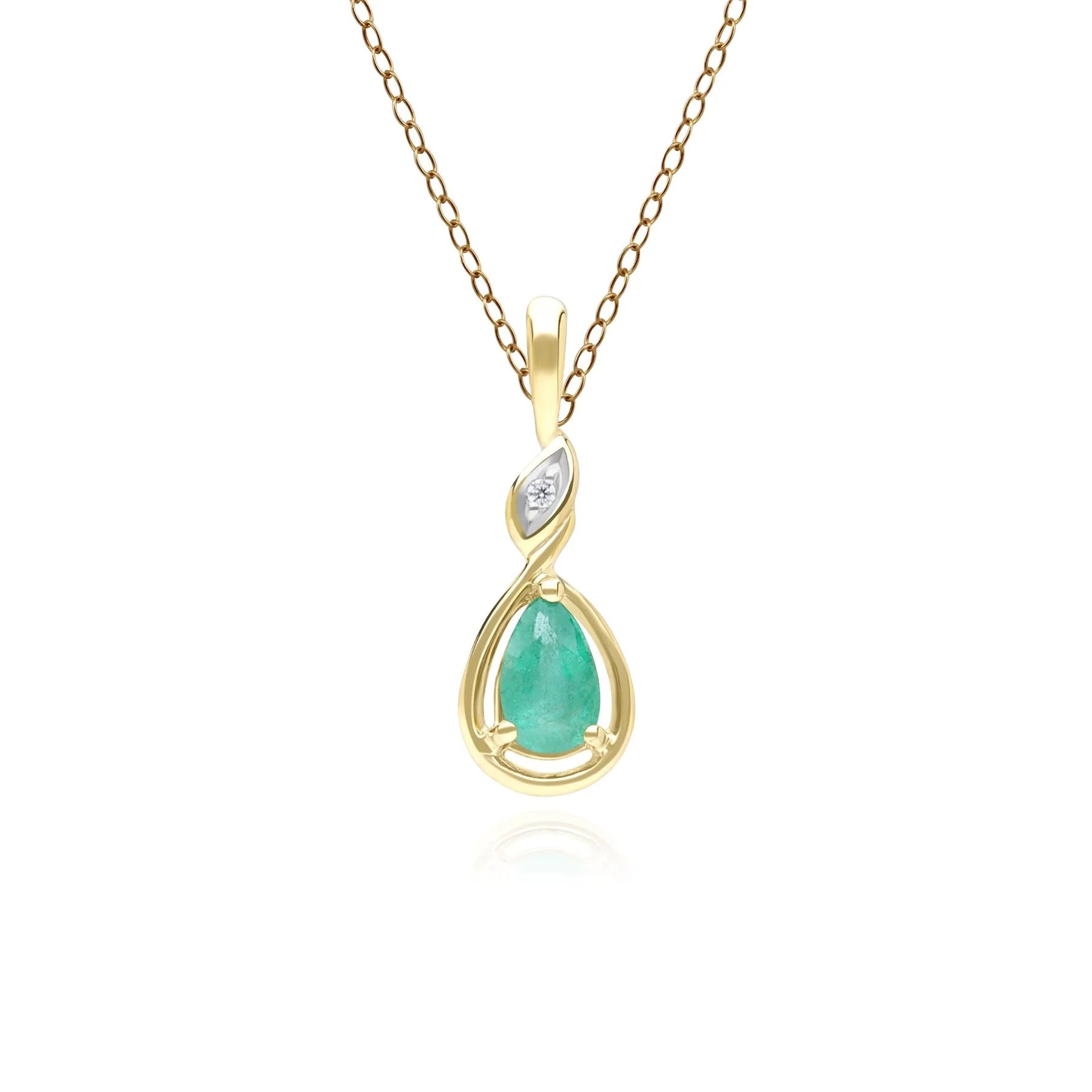 Lumina Emerald-Cut Pendant (Emerald Edition)