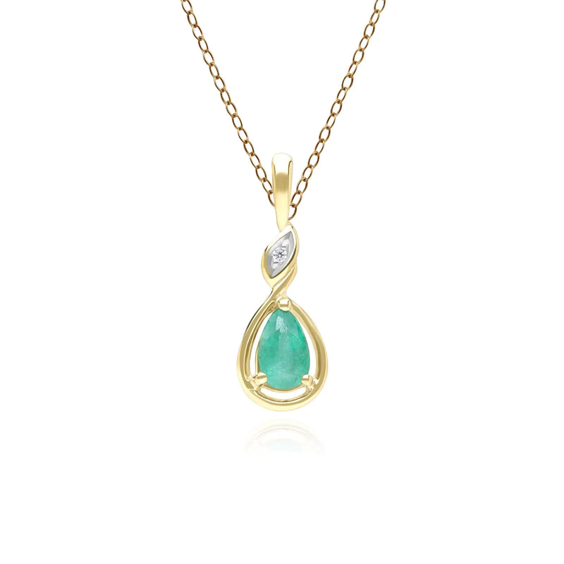 Lumina Emerald-Cut Pendant (Emerald Edition)