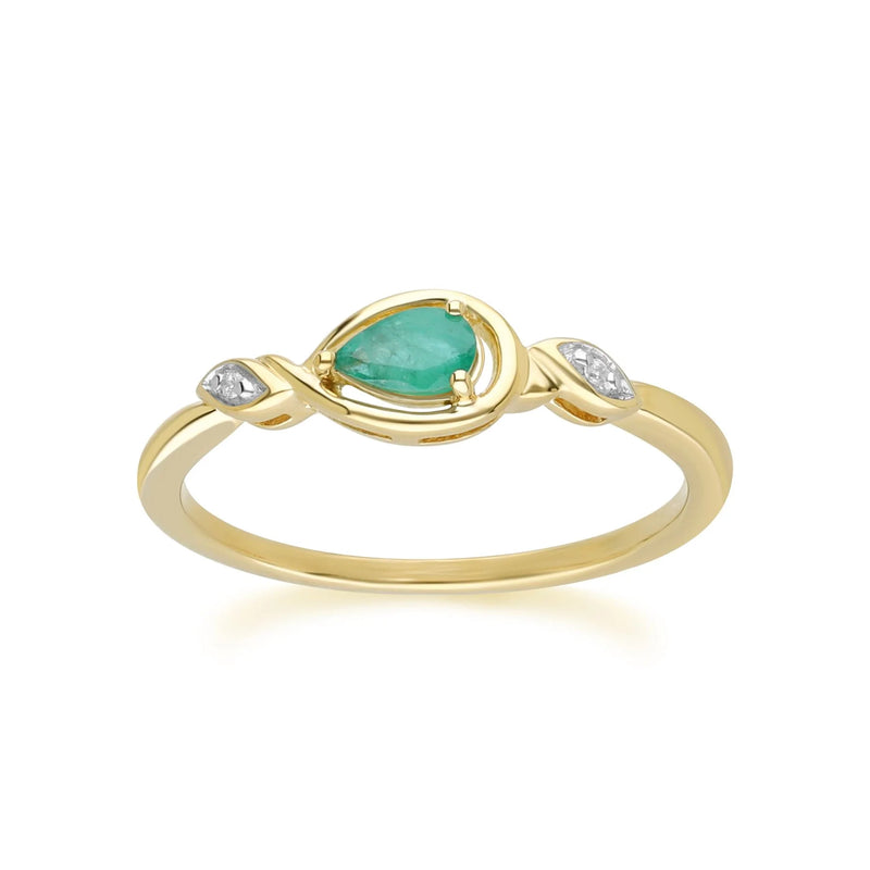 Lumina Emerald-Cut Ring (Emerald Edition)