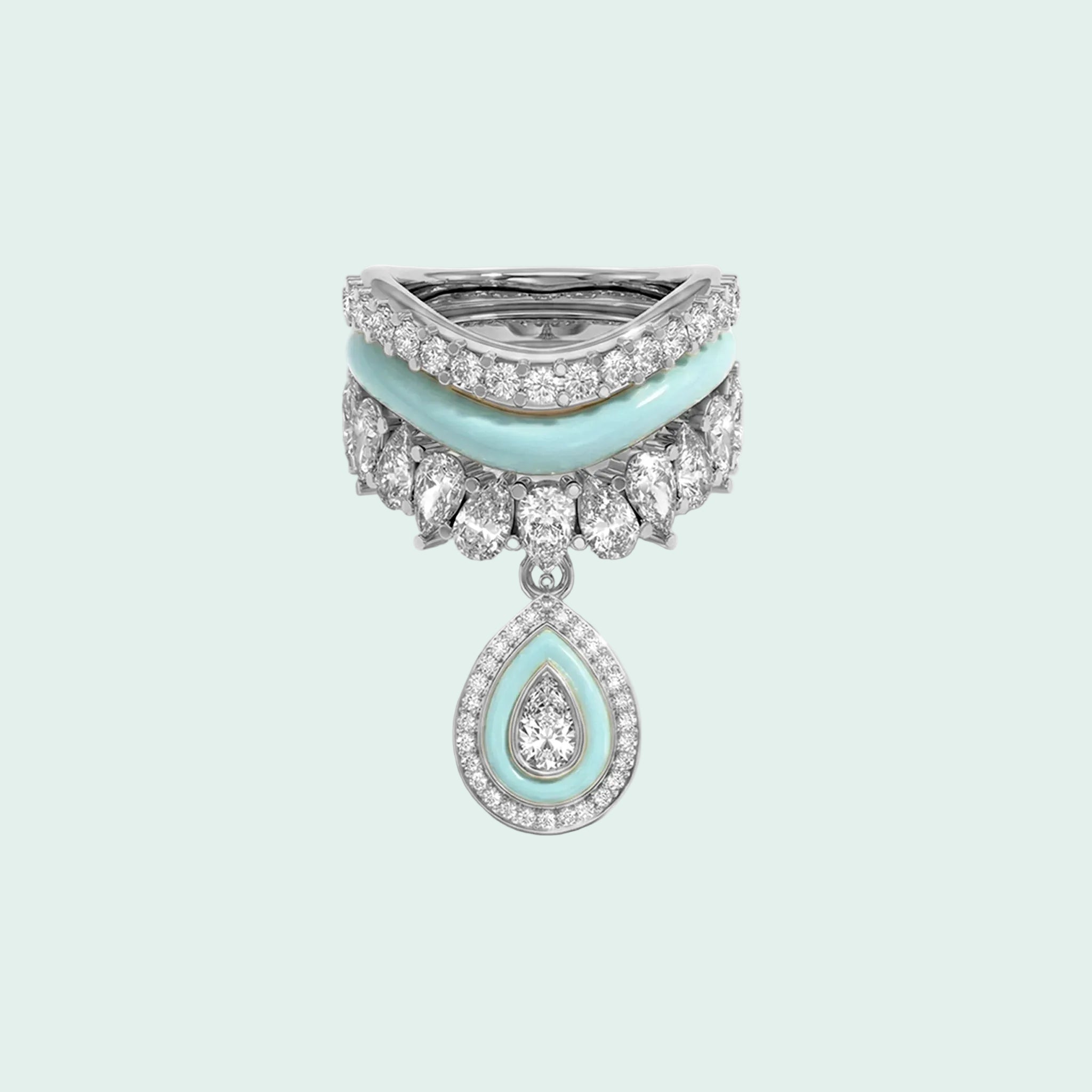 Varna-Volt Stacking Set (silver)