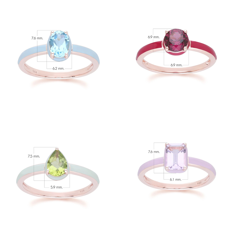 Azure Arc Pear-Cut Complete Jewelry Set ( Mint Green Edition)