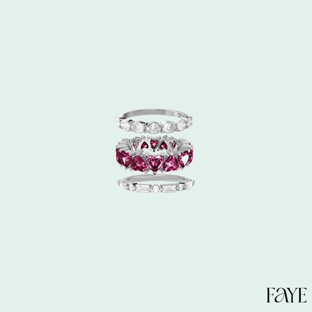 Eternal Trio Ring Set (SILVER)