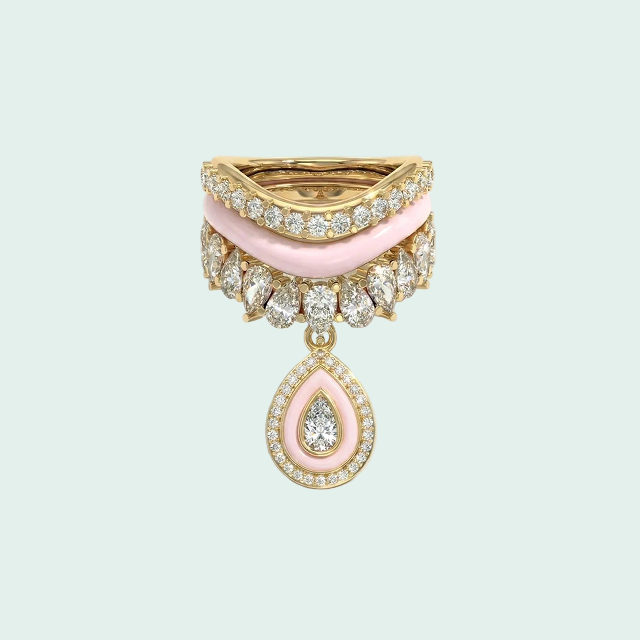 Varna-Volt Stacking Set (gold)