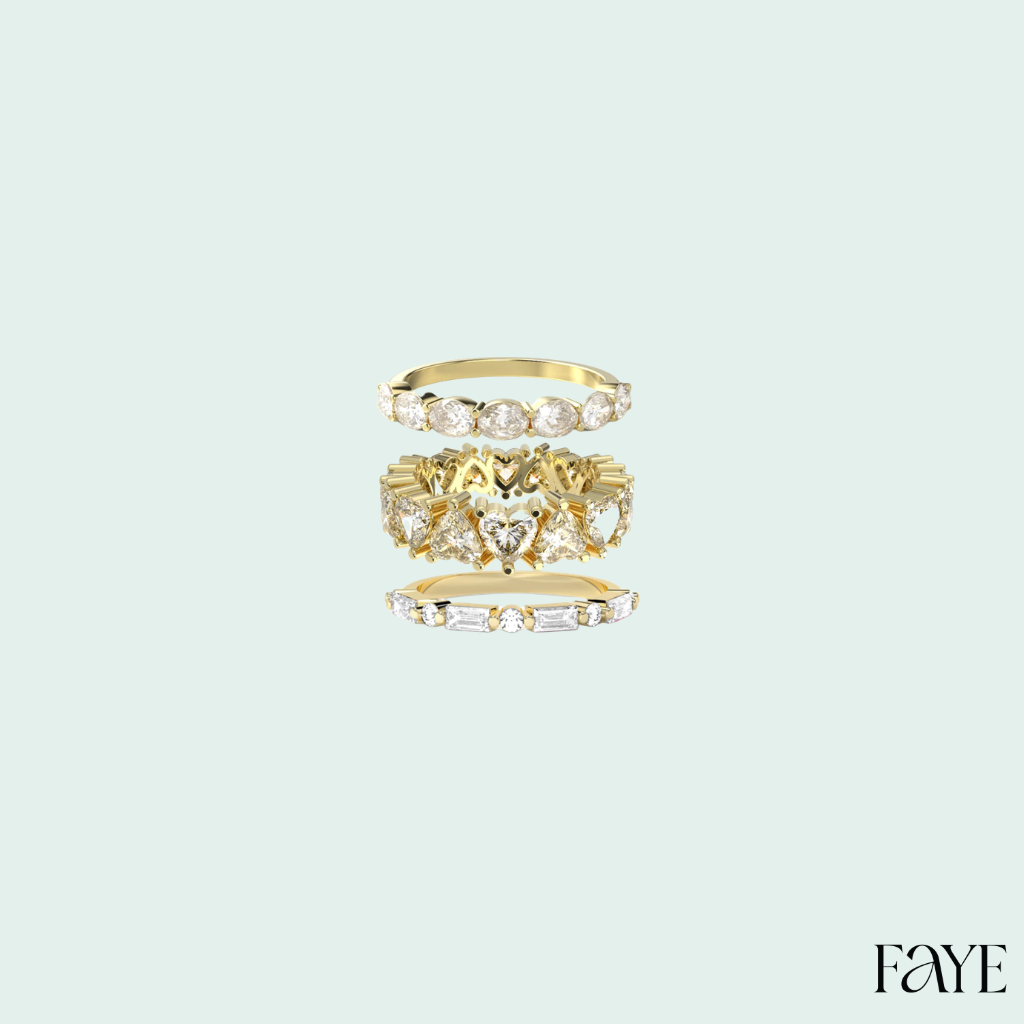Eternal Trio Ring Set (GOLD)