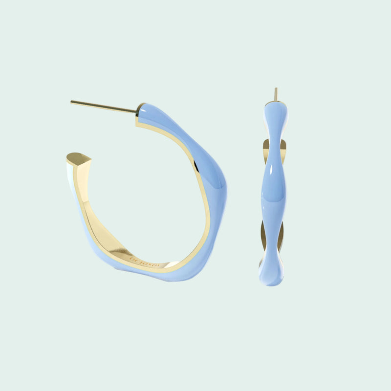 Sugar Overide Hoop Earrings (GOLD)
