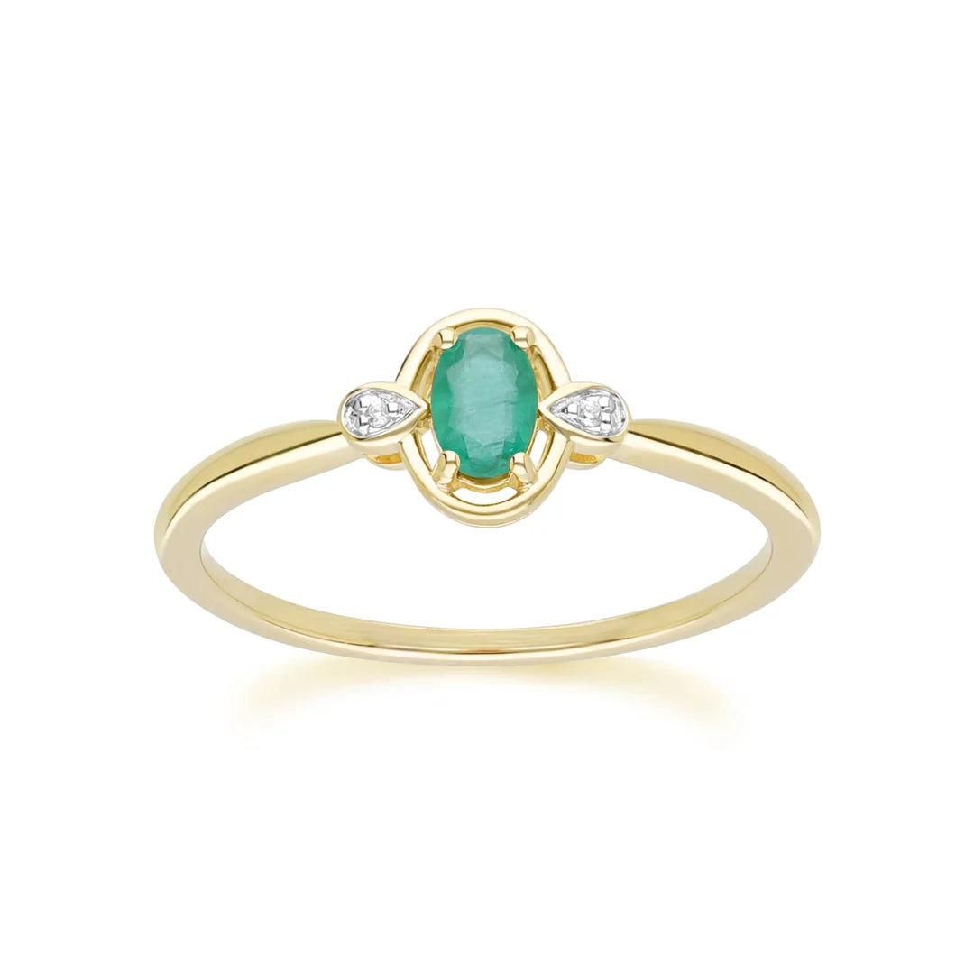 Lumina Emerald-Cut Ring (Emerald Edition)