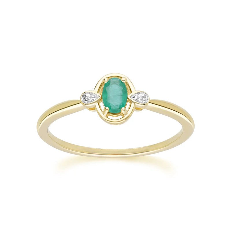 Lumina Emerald-Cut Ring (Emerald Edition)