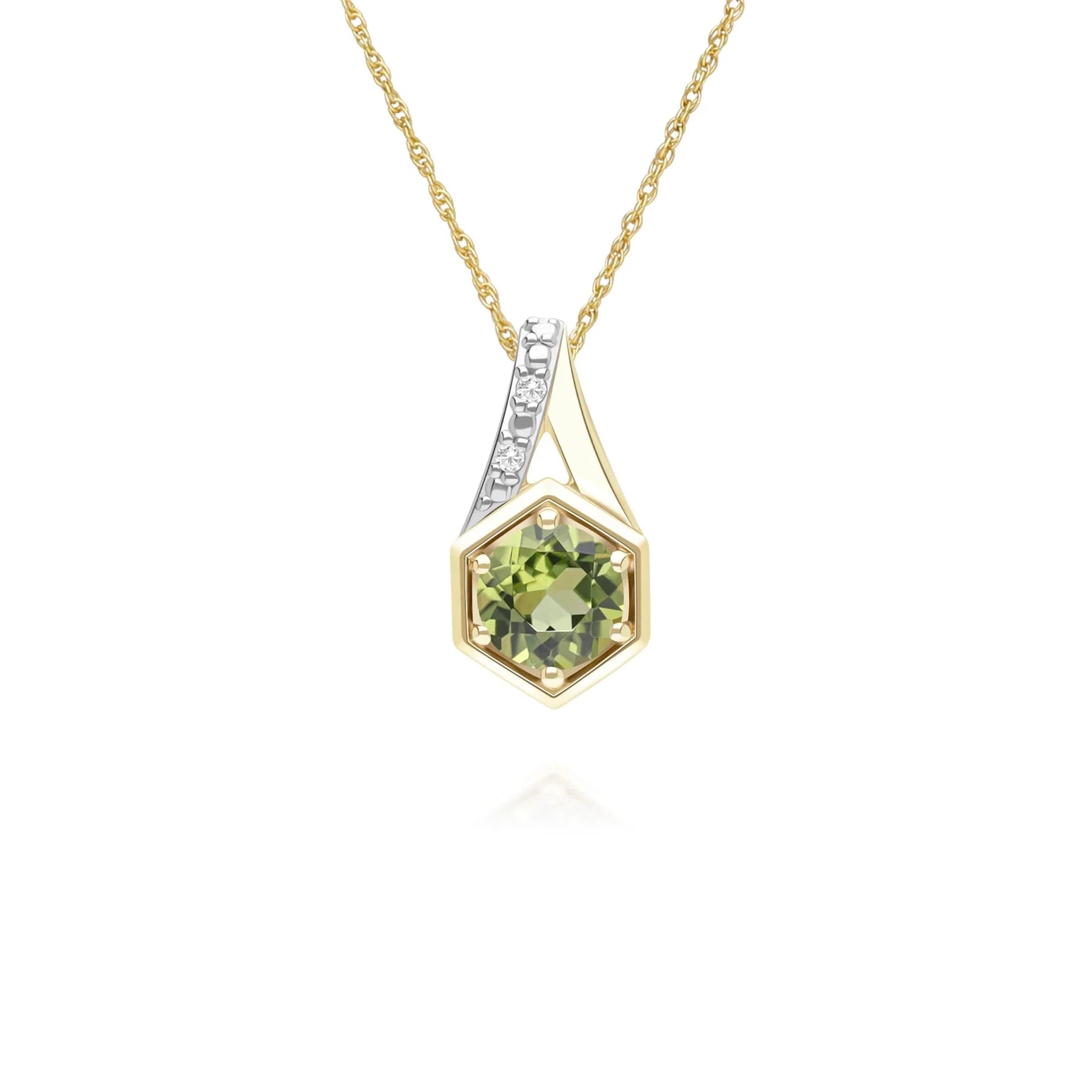 Apex Hexagon Pendant (Olive Edition)